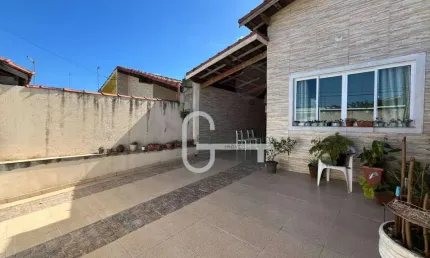 Casa com 2 dormitórios à venda, 81 m² por r$ 350.000,00 - balneário são joão batista ii - peruíbe/sp