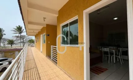 Apartamento com 1 dormitório à venda, 32 m² por r$ 300.000,00 - balneário stella maris - peruíbe/sp