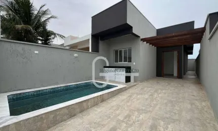 Casa com 2 dormitórios à venda, 65 m² por r$ 330.000,00 - balneário são joão batista ii - peruíbe/sp