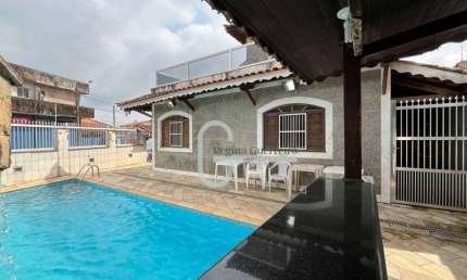 Casa com 4 dormitórios à venda, 218 m² por R$ 580.000,00 - Jardim Peruíbe - Peruíbe/SP