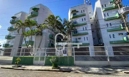 Apartamento Cobertura com vista para o mar, 3 dormitórios à venda, 102 m² por R$ 440.000 - Belmira Novaes - Peruíbe/SP