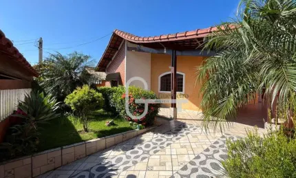 Casa com 2 dormitórios à venda, 135 m² por r$ 430.000,00 - parque turístico - peruíbe/sp