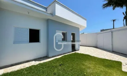 Casa com 3 dormitórios à venda, 85 m² por r$ 435.000,00 - estância balneária convento velho - peruíbe/sp