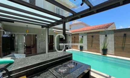 Casa com 3 dormitórios à venda, 99 m² por R$ 750.000,00 - Balneario Samburá - Peruíbe/SP