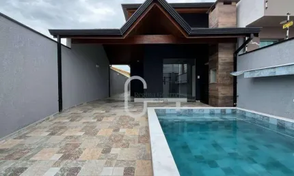 Casa com 2 dormitórios à venda, 80 m² por R$ 429.000,00 - Flora Rica II - Peruíbe/SP