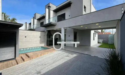 Casa com 3 dormitórios à venda, 112 m² por R$ 830.000,00 - Jardim Ribamar - Peruíbe/SP