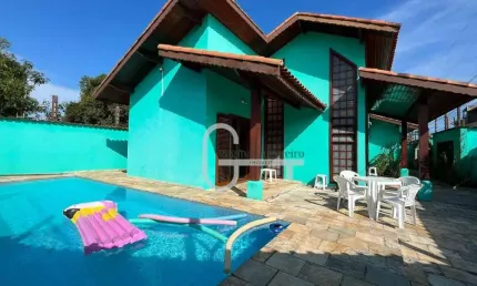 Casa com 3 dormitórios à venda, 162 m² por r$ 650.000,00 - estância balneária convento velho - peruíbe/sp