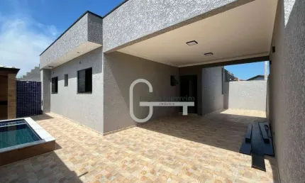 Casa com 3 dormitórios à venda, 100 m² por R$ 490.000,00 - Cidade Nova Peruibe - Peruíbe/SP