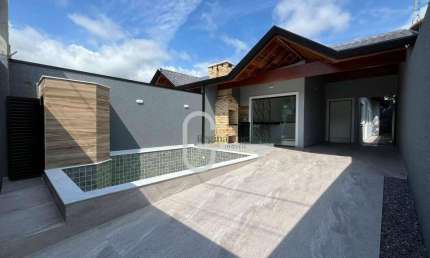 Casa com 3 dormitórios à venda, 90 m² por R$ 490.000,00 - Parque D'Aville Residencial - Peruíbe/SP