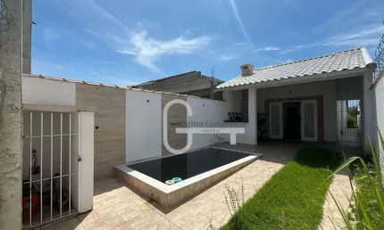 Casa com 2 dormitórios à venda, 90 m² por r$ 420.000,00 - parque d'aville residencial - peruíbe/sp