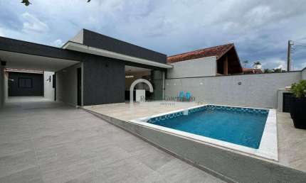 Casa com 3 dormitórios à venda, 146 m² por R$ 780.000,00 - Parque Balneário Oásis - Peruíbe/SP