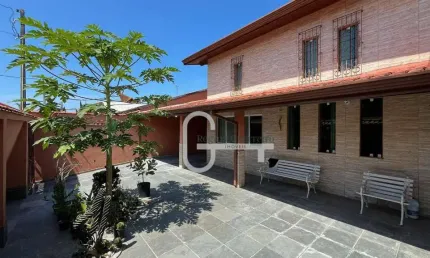 Casa com 3 dormitórios à venda, 295 m² por r$ 580.000,00 - parque balneário oásis - peruíbe/sp