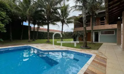 Casa com 6 dormitórios à venda, 332 m² por R$ 2.700.000,00 - Estância Balneária Maria Helena Novaes - Peruíbe/SP