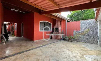 Casa com 2 dormitórios à venda, 86 m² por r$ 280.000,00 - jardim veneza - peruíbe/sp