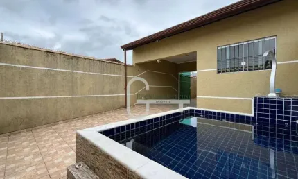 Casa com 2 dormitórios à venda, 88 m² por r$ 299.000,00 - balneário são joão batista ii - peruíbe/sp