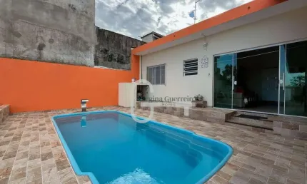 Casa com 1 dormitório à venda, 60 m² por R$ 330.000,00 - Balneário Três Marias - Peruíbe/SP