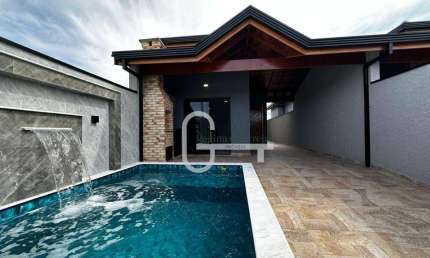 Casa com 2 dormitórios à venda, 82 m² por R$ 429.000,00 - Flora Rica II - Peruíbe/SP