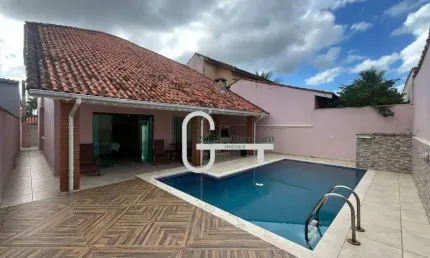 Casa com 4 dormitórios à venda, 179 m² por R$ 620.000,00 - Jardim Marcia - Peruíbe/SP