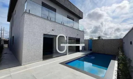Casa com 4 dormitórios à venda, 262 m² por r$ 2.000.000,00 - condomínio flora rica - peruíbe/sp