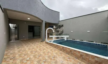 Casa com 3 dormitórios à venda, 95 m² por R$ 420.000,00 - Parque D'Aville Residencial - Peruíbe/SP