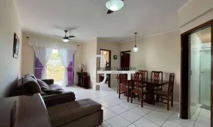 Apartamento com 2 dormitórios à venda, 78 m² por R$ 380.000,00 - Balneário Três Marias - Peruíbe/SP
