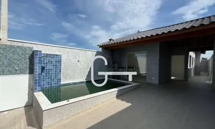 Casa com 2 dormitórios à venda, 103 m² por R$ 450.000,00 - Flora Rica II - Peruíbe/SP