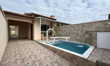 Casa com 3 dormitórios à venda, 92 m² por r$ 432.000,00 - cidade nova peruibe - peruíbe/sp