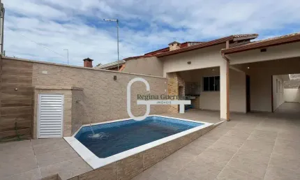Casa com 2 dormitórios à venda, 80 m² por R$ 405.000,00 - Cidade Nova Peruibe - Peruíbe/SP