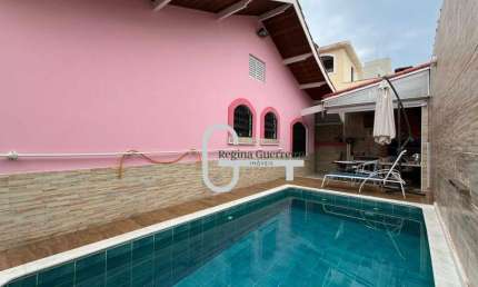 Casa com 3 dormitórios à venda, 146 m² por R$ 780.000,00 - Parque Balneário Oásis - Peruíbe/SP