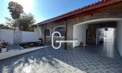 Casa com 3 dormitórios à venda, 124 m² por R$ 650.000,00 - Balneário Três Marias - Peruíbe/SP