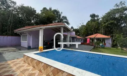 Casa com 3 dormitórios à venda, 200 m² por R$ 430.000,00 - Guarau - Peruíbe/SP