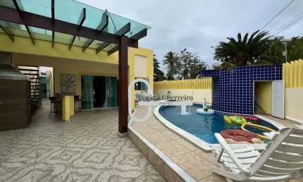 Casa com 3 dormitórios à venda, 120 m² por R$ 790.000,00 - Cidade Nova Peruibe - Peruíbe/SP