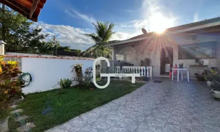 Casa com 3 dormitórios à venda, 43 m² por R$ 380.000,00 - Guaraú - Peruíbe/SP