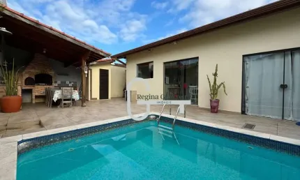 Casa com 3 dormitórios à venda, 137 m² por R$ 650.000,00 - Balneário Florida - Peruíbe/SP