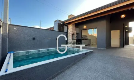 Casa com 2 dormitórios à venda, 86 m² por r$ 419.000,00 - flora rica ii - peruíbe/sp