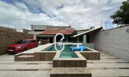 Casa com 3 dormitórios à venda, 160 m² por r$ 675.000,00 - estância são josé - peruíbe/sp