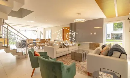 Casa em condomínio fechado com 3 quartos à venda na Avenida Coronel Marcos, 1239, Pedra Redonda, Porto Alegre, 335 m2 por R$ 4.490.000