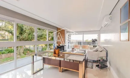 Apartamento com 3 quartos à venda na rua doutor possidônio cunha, 165, vila assunção, porto alegre, 163 m2 por r$ 2.990.000