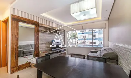 Apartamento com 2 quartos à venda na rua joão abbott, 58, petrópolis, porto alegre, 65 m2 por r$ 559.000