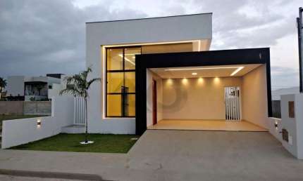 Casa de Condomínio Para Vender com 3 quartos 1 suíte no bairro Zona de Expansão (Olhos D`Agua) em Barra Dos Coqueiros