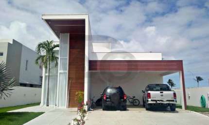 Casa de Condomínio Para Vender com 4 quartos 4 suítes no bairro Alphaville em Barra Dos Coqueiros