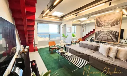 Condomínio Ondina Residence - Apartamento Cobertura, Mobiliada, Vista Mar -  Rio Vermelho, Salvador/BA