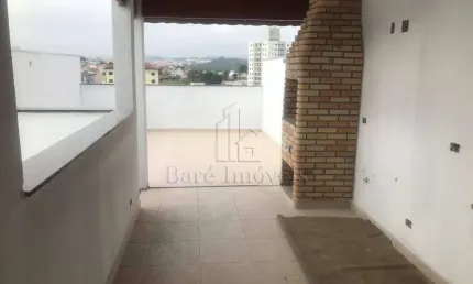 Cobertura 2 quartos na vila scarpélli - santo andré