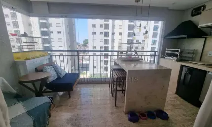 Condomínio Clube - Apartamento Mobiliado com Vista para Piscina