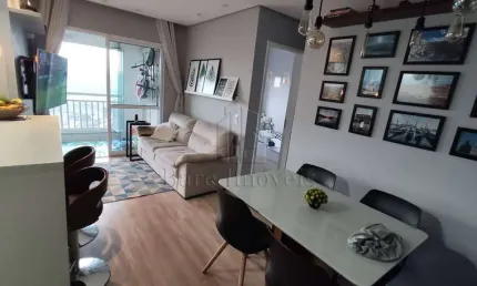 Apartamento à venda na Vila Homero Thon, em Santo André – 58m²