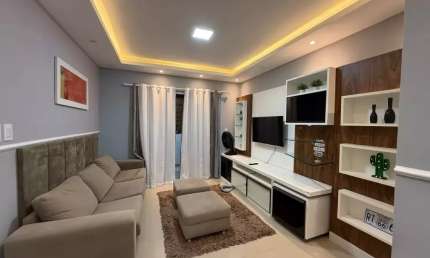 Apartamento mobiliado 2 dorm. 1 suite 1 vaga de garagem