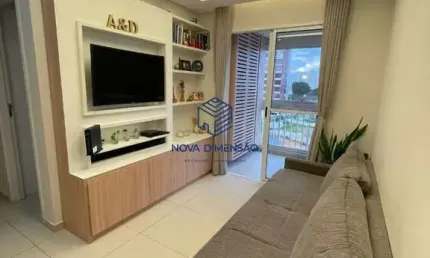Lindo apartamento para venda no edifício city life, 58 m² por r$ 455.000 - centr