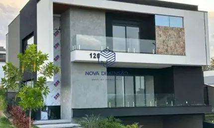 Sobrado com 4 dormitórios à venda, 430 m² por r$ 4.600.000,00 - condomínio resid