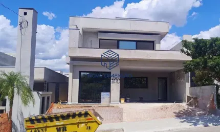 Casa de condomínio em construção de alto padrão em residencial colinas, caçapava