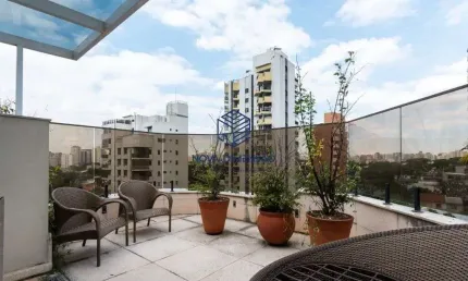 Cobertura com 3 quartos à venda na Avenida Chibarás, 802, Moema, São Paulo